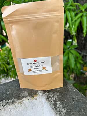 Skin polishing face pack
