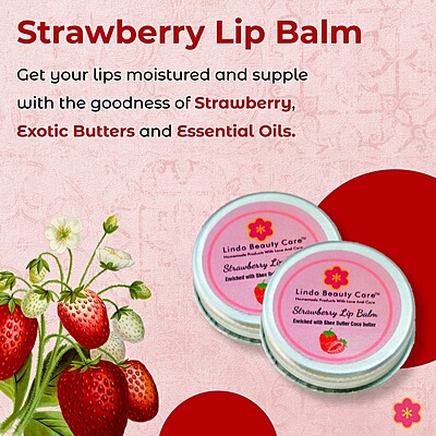 strawberry lipbalm